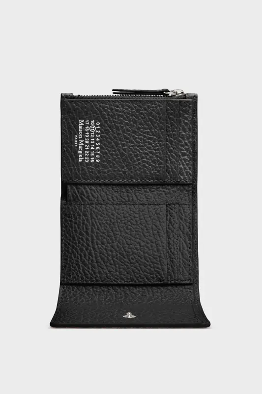 Maison Margiela Black Wallet with Coin Pocket – Slate Blue Black online