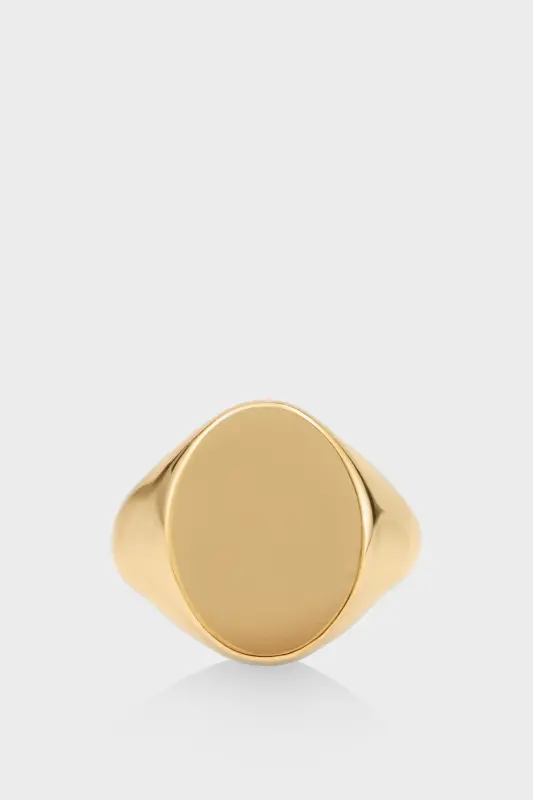Maison Margiela CHEVALIERE SIGNET RING Gold online