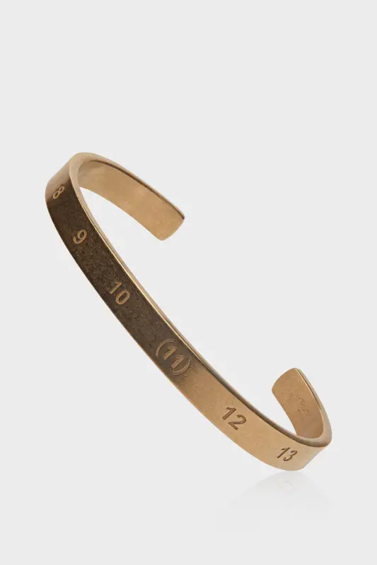 Maison Margiela Numerical Cuff Bracelet Yellow Gold Plating Burattato Maison Margiela Numerical Cuff Bracelet Yellow Gold Plating Burattato online