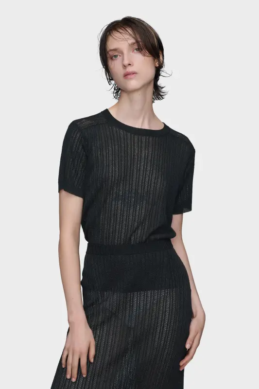 Maison Margiela Knit top Black online