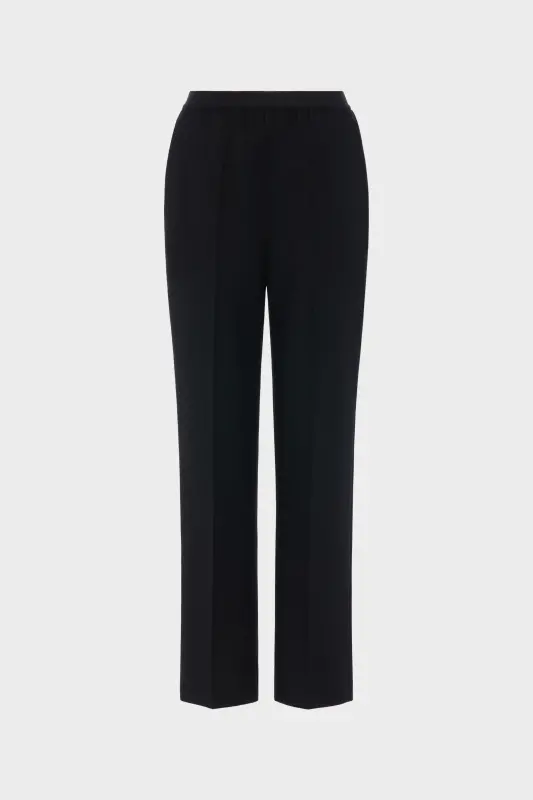 Maison Margiela MINIMAL ELASTIC WAISTBAND TROUSERS Black online