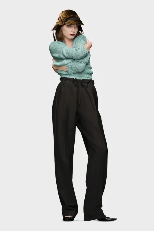 Maison Margiela Mohair trousers Black online