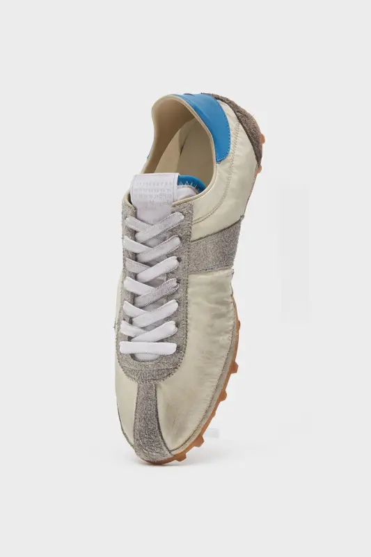 Maison Margiela Beige Sprinters Low-top Sneakers Lemon online